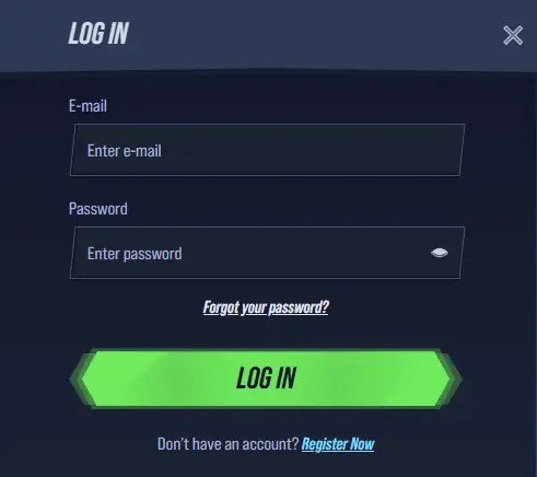 Vegas Hero Login